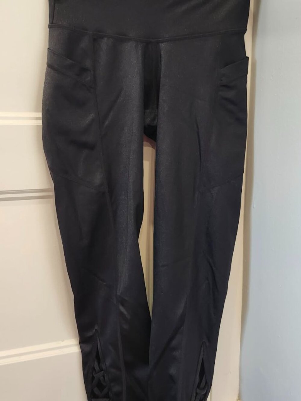 Black Popflex Wishing Star Capris